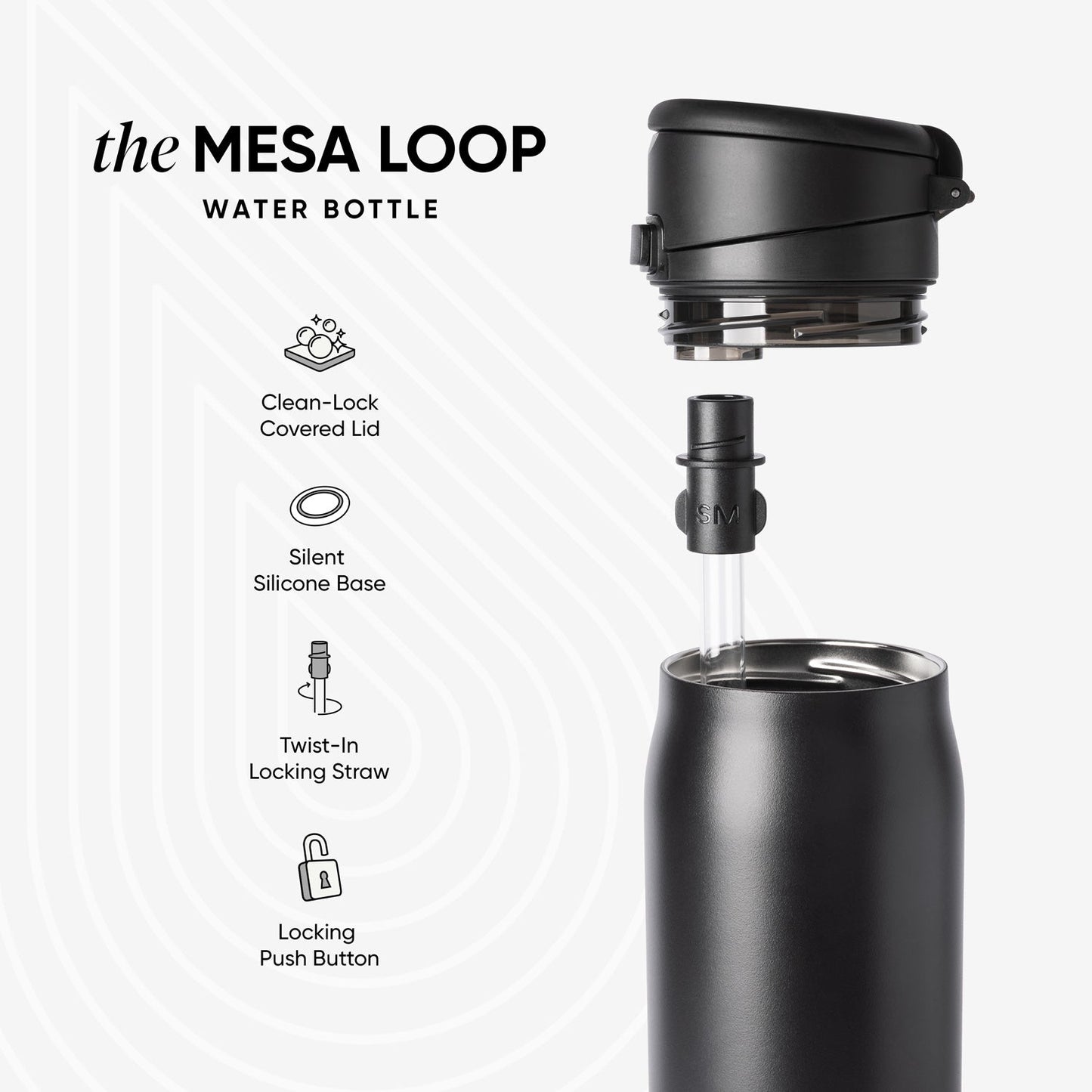 Mesa Loop with Covered Straw